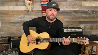 Bluegrass Flatpicking Guitar “Blackberry Blossom” in G.