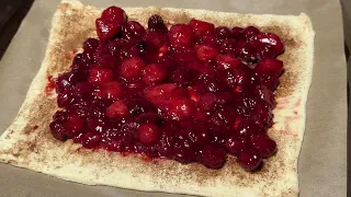 Tasty, cheap and quick: prepare a puff pastry dessert in 10 minutes!