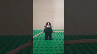 Samurai Lego stop motion animation