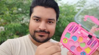 ASMR Doing Your Makeup on My Birthday 🎂💄❤️( With Kids Toys)
