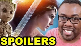 WONDER WOMAN SPOILERS REVIEW... and Guardians Vol. 2 Spoilers Too??