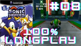 Gamecube Longplay [02]: Sonic Heroes 100% Part 8 (Team Chaotix Extra Missions)