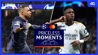 #UCL PRICELESS MOMENTS of the Week | Mbappé, Vinícius...