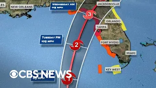 Idalia expected to grow into Category 3 hurricane before hitting Florida