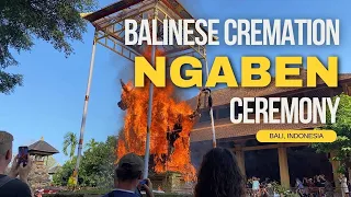 NGABEN CREMATION CEREMONY: A GLIMPSE INTO THE BALINESE CULTURE OF DEATH AND REBIRTH