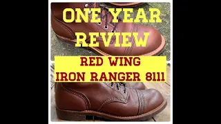 ONE YEAR REVIEW: RED WING IRON RANGER 8111