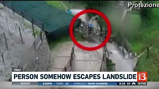 Incredible Landslide Escape