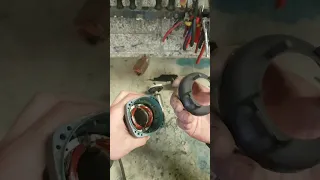 How to repair a Makita GA4540R grinder, that is sparking and smoking.
