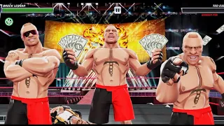 Brock Lesnar Stolen Finishers WWE Mayhem