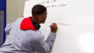 Jameis Winston diagrams plays in 2015 NFL Draft interview simulation