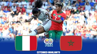 Italy vs Morocco | Highlights | Women's International Friendly 01-07-2023