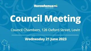 Council meeting - 21 June 2023