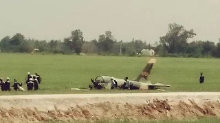 Military aircraft crash in Vietnam