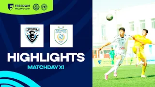 Freedom QJ League 2023. Matchday XI. Caspiy 2-0 Astana. Highlights