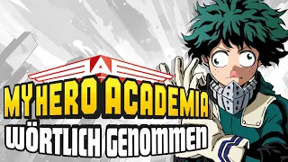 My Hero Academia Opening 1 - Wörtlich Genommen (Parodie Cover)