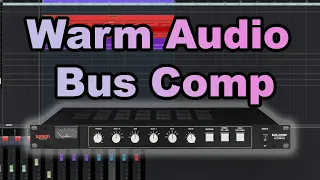 Warm Audio Bus Comp Demo (Synthwave/Electronic Drums)