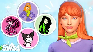 Remaking ICONIC cartoon characters in the Sims 4!!🤩 | Sims 4 CAS