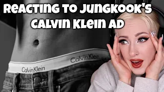 REACTING TO JUNGKOOK'S CALVIN KLEIN AD! 🥵🥵🥵 | Introducing Jung Kook | Calvin Klein Spring 2023