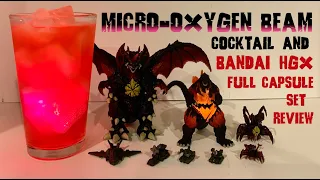 Micro Oxygen Beam + Godzilla vs. Destroyah HGX capsule set review