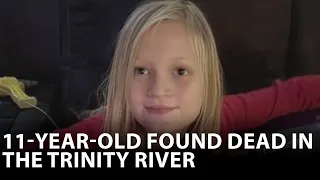 Missing 11-year-old Audrii Cunningham found dead in the Trinity River