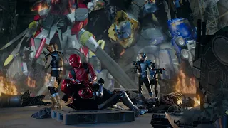 Power Rangers Beast Morphers Temporada 2 | Rangers vs Evox - Batalla Megazord