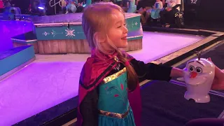 Frozen On Ice, Ridley gets Front Row!