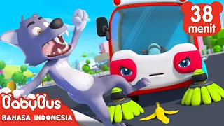 Lagu Mobil Penyapu Jalan | Lagu Anak Pencerahan | Lagu Anak Indonesia | BabyBus Bahasa Indonesia