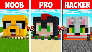 ¡PASAMOS de CASA NOOB a CASA PRO! 😂🏠 BASE DE ACENIX vs INVICTOR vs MIKECRACK en MINECRAFT🔥