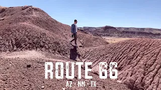 TEXAS to ARIZONA via Route 66 in 3 days | Palo Duro Canyon, El Malpais, Painted Desert