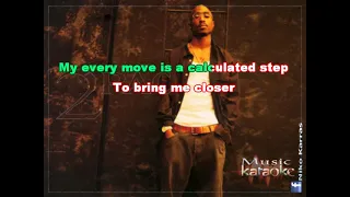 2PAC - TUPAC SHAKUR - SO MANY TEARS karaoke