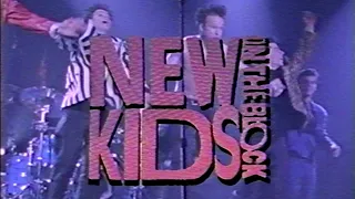 New Kids On The Block - Step By Step, 1990 VHS-SP HiFi Stereo, Sneak Preview After the Credits.