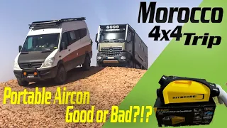 Morocco Overlanding 4x4 Trip ► | NITECORE Portable Aircon A10 solution for Sahara Desert heat?!?