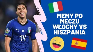 Najlepsze memy po meczu Włochy vs Hiszpania😂