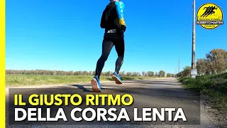 Il giusto RITMO della CORSA LENTA - Qual è la giusta VELOCITÀ?