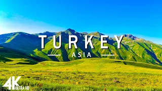 FLYING OVER TURKEY (4K UHD) - Relaxing Music Along With Beautiful Nature Videos - 4K Video Ultra HD