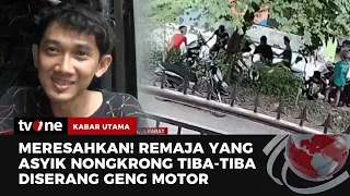 Terekam CCTV, Sekelompok Remaja Diserang Geng Motor | Kabar Utama tvOne