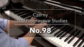 ツェルニー100番練習曲 98番 ( Czerny op.139, No.98, from 100 Progressive Studies )