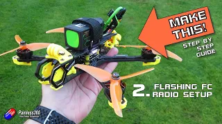 Quadcopter Build for Beginners (2023): Part 2/4 - flashing FC and setting up the radio