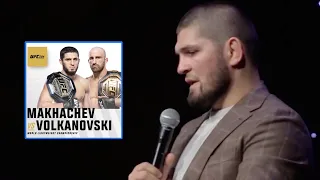Khabib Nurmagomedov predicts UFC 284