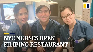 Frontline nurses open Filipino restaurant in New York City to sate their breakfast cravings