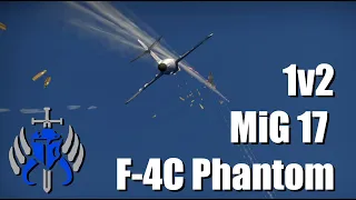 DOGFIGHT: MiG 17 VS F-4C PHANTOM OVER VIETNAM - War Thunder Simulator Battles