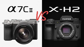 เปรียบเทียบกล้องSony A7cII VS Fuji XH2 Mr Gabpa