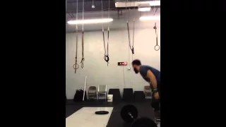 Burpee/thruster EMOM