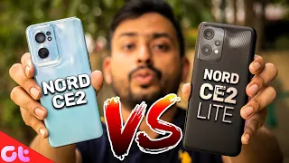 OnePlus Nord CE 2 Vs OnePlus Nord CE 2 Lite Full Comparison | What's the Difference? | GT Hindi