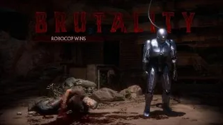 Mortal Kombat 11 - Robocop Dick Shot Brutality