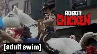 Robot Chicken - The Walking Dead Special | Look Who's Walking | Adult Swim UK 🇬🇧