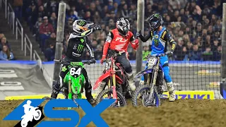 Supercross Round #5 250SX Highlights | Detroit, MI Ford Field | Feb 3, 2024