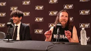 BRYAN DANIELSON (Super Funny) Press Conference! | AEW DOUBLE OR NOTHING 2023