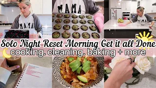 *NEW* SOLO NIGHTLY RESET INTO MORNING GET IT ALL DONE TIFFANI BEASTON HOMEMAKING 2024