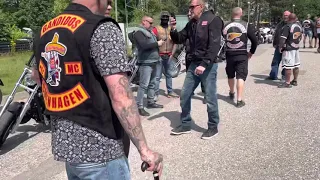 Bandidos mc and ￼ Hells angels mc Together